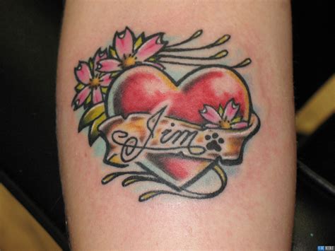 Crazy Tattoo Ink Heart Tattoos With Kids Names