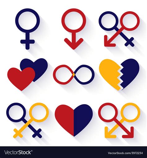 Male And Female Sex Symbol Royalty Free Vector Image Free Download
