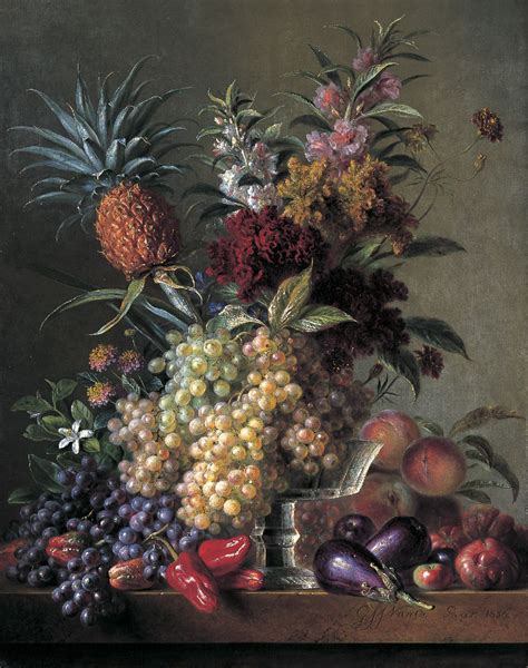 Georgius Van Os Schilderijen Vh Te Koop Stilleven Met Fruit En Bloemen