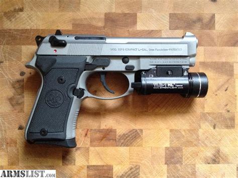 Armslist For Saletrade Beretta 92fs Compact Railed Inox With