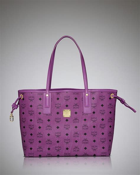Mcm Tote Shopper Project Handbags Bloomingdales Mcm Bags Cheap