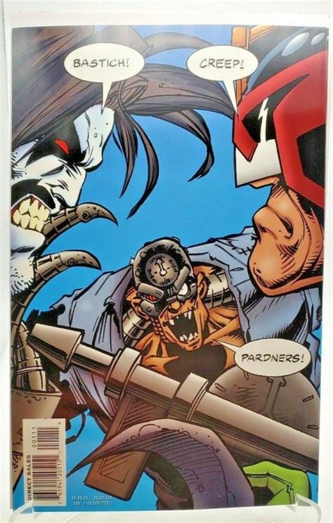 Lobojudge Dredd Psycho Bikers Vs Mutants 1 1995 Comic Books