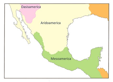 Historia En Cuarto Grado Identifica Geográficamente Aridoamérica