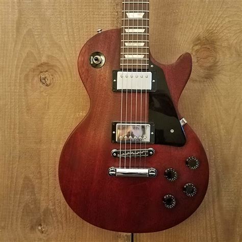 Gibson Les Paul Studio Faded Worn Cherry C2008 W Ohsc Reverb