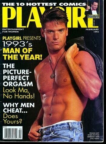 Playgirl The Magazine February S Man Of The Year The Picture Perfect Orgasm No