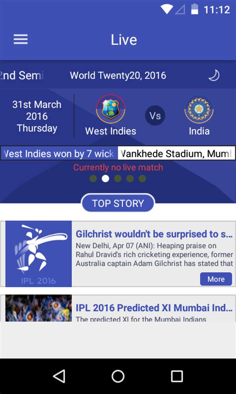 Free Ipl 2016 And Live Cricket Score Apk Download For Android Getjar