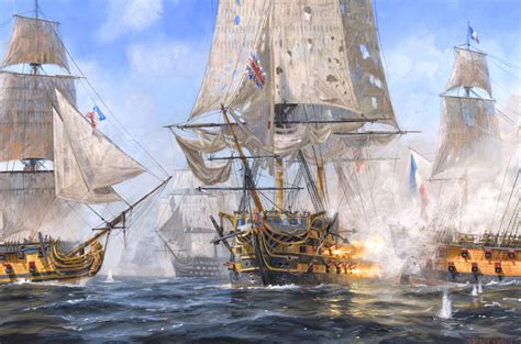 The Battle Of Trafalgar — J Russell Jinishian Gallery