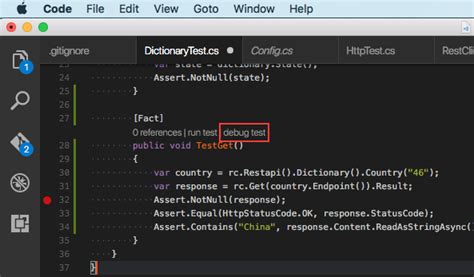 Debugging Xunit Tests In Net Core And Visual Studio Code Itecnote