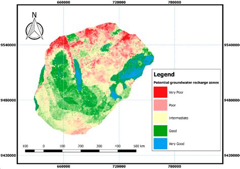 The Groundwater Recharge Potential Map Of The Singida Semi Arid