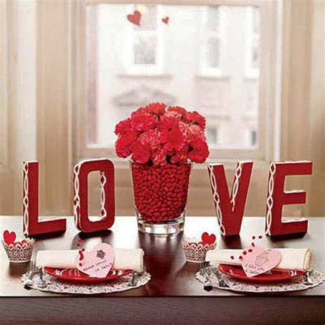 valentine s day do it yourself centerpieces valentine day table decorations valentine