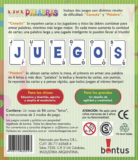 Con minijuegos esto se acabó, ahora puedes jugar a cualquiera de los mejores juegos de mesa sin necesidad de contar con. Armapalabras