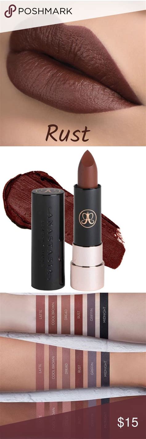 Anastasia Beverly Hills Matte Lipstick Rust Lipstick Matte Lipstick Shades Matte Lipstick