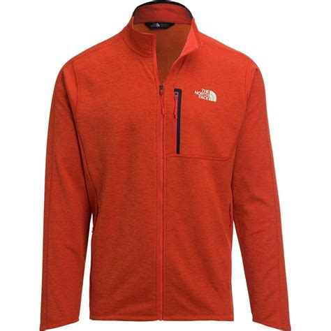 The North Face Canyonlands Fleece Jacket In Orange For Men Lyst