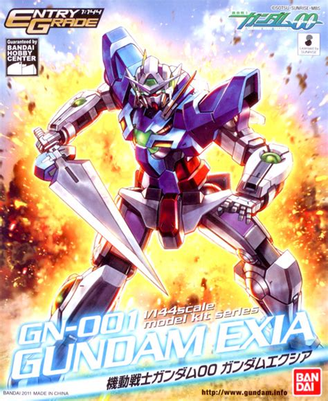 Eg 2011 Gn 001 Gundam Exia Gunpla Wiki Fandom