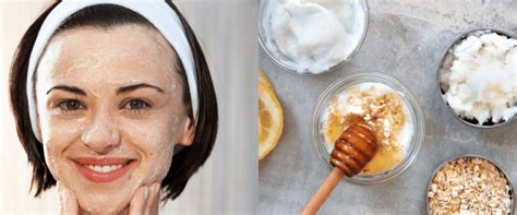 Homemade Face Scrub Recipes For Glowing Skin All Skin Types