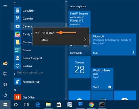How To Add Or Remove Items On Start Menu On Windows 10