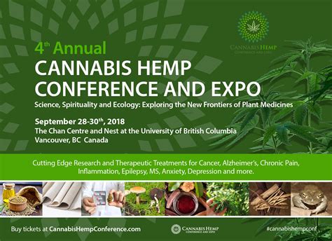 One Of Canadas Largest Cannabis Conferences Is In Vancouver Next Month