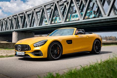 Mercedes AMG GT Roadster Review Trims Specs Price New Interior Features Exterior