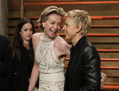 Ellen Degeneres And Portia De Rossi Divorce Jennifer Aniston Helps Couple After Rehab And