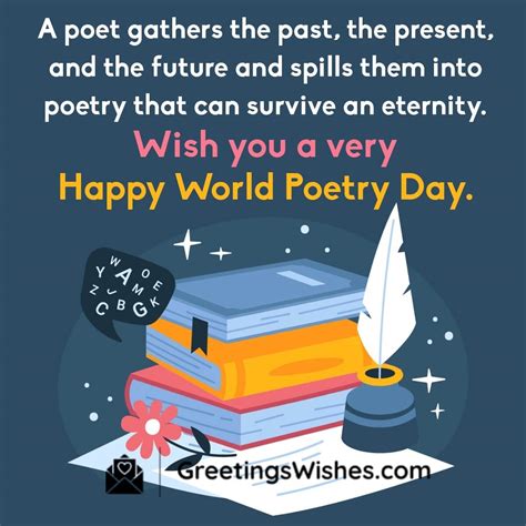 World Poetry Day Wishes 21st March Greetings Wishes