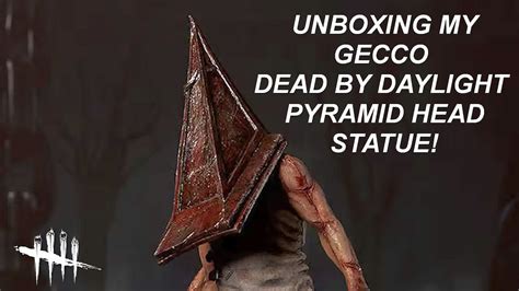 Dead By Daylight Unboxing My Huge Pyramid Head Silent Hill Gecco Statue Merch Corner