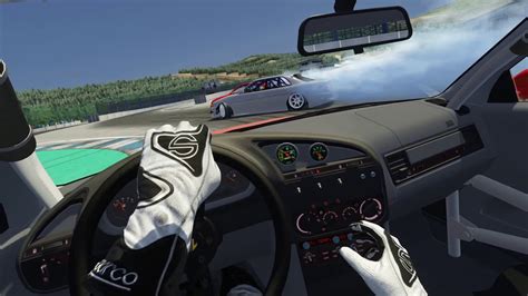 Assetto Corsa Tandem Drift BMW E36 328i Oculus Rift S VR Gameplay