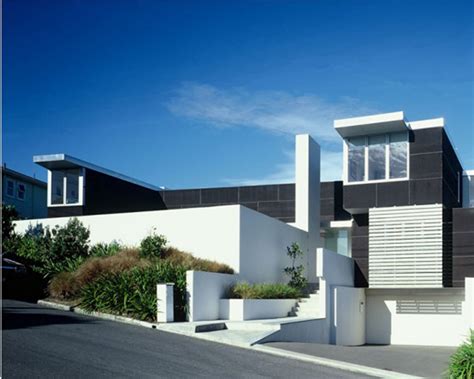 18+ refined contemporary design typography ideas. modern house on steep slope