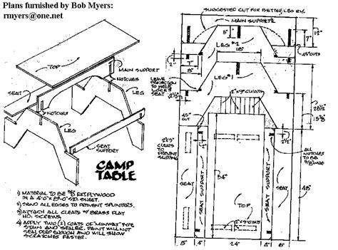 Build DIY Plywood picnic table design PDF Plans Wooden hallway storage