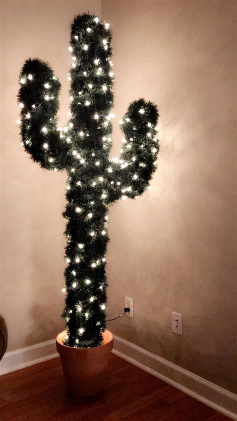 How to care for christmas cactus. DIY: Cactus Christmas Tree | Cactus christmas trees ...