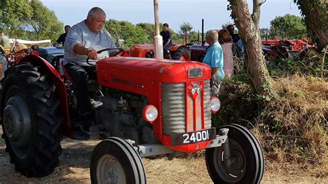 Tractors At The Guernsey Vintage Agricultural Show 2019 Youtube