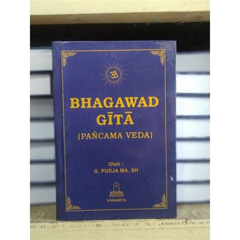 Jual Buku Agama Hindu BhagawadGita Pancama Weda Shopee Indonesia