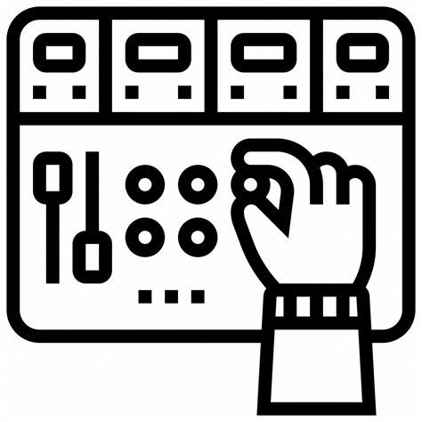 Audio Console Control Mixer Soundboard Icon Download On Iconfinder