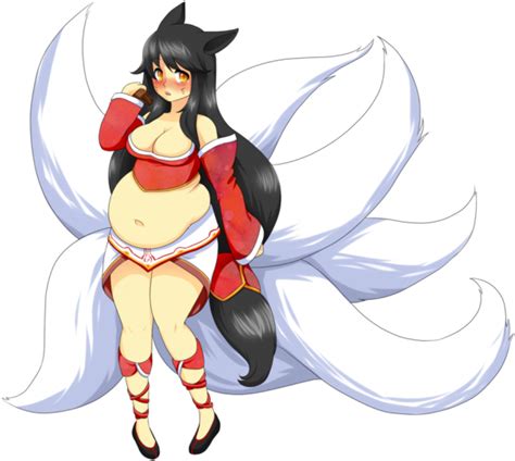 Sexy Ahri League Of Legends Ahri Pregnant Clipart Large Size Png Image Pikpng