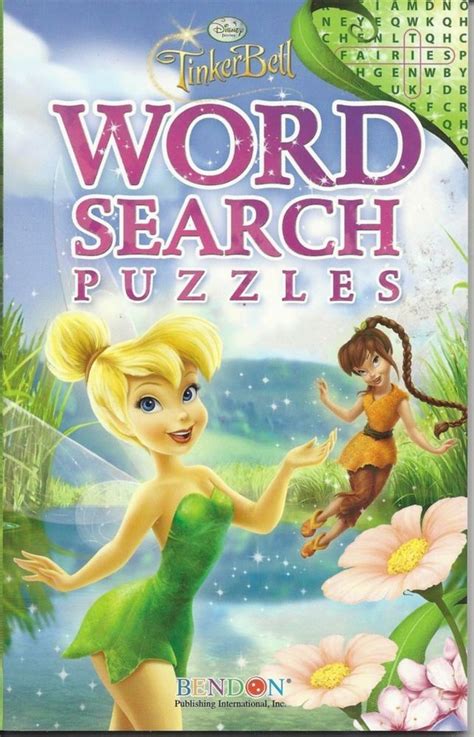 Walt Disneys Tinker Bell Word Search Puzzle Fun Book New Good