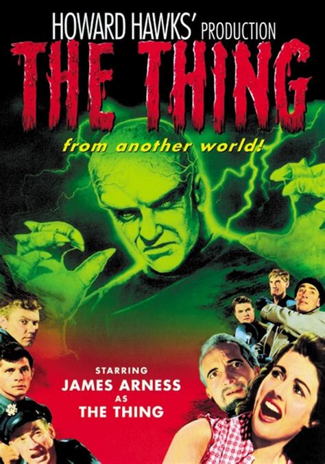 The Thing From Another World 1951 Horror Poster Reprint Etsy