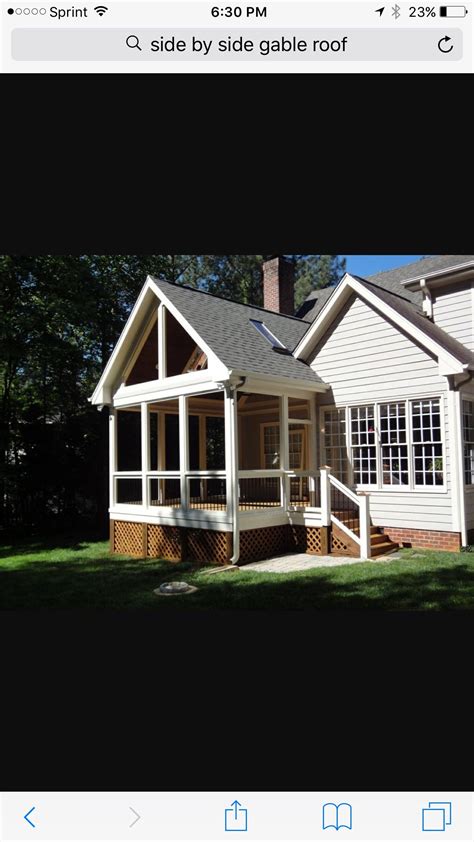 20 Double Gable Front Porch