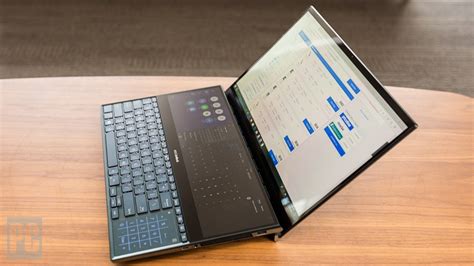 hands on the twin screen asus zenbook pro duo is a laptop from the 2020s