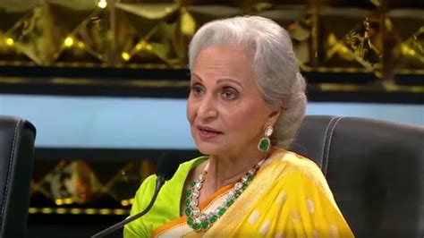 waheeda rehman turns 86 did you know the legendary actress was supposed to feature in k3g masala