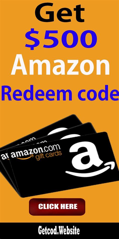 $500 Amazon Gift Card Codes Free - Quick and Easy Fix For Your AMAZON CODES | Amazon gift card ...