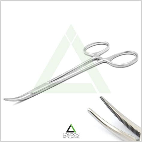 Hemostat Mosquito Locking Forceps Curved Hair Puller Surgical Clamp