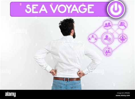 Text Showing Inspiration Sea Voyage Word For Riding On Boat Through