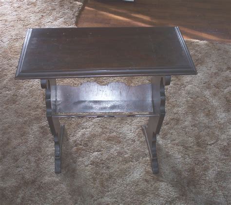 Entry, side, night end table / magazine holder For Sale ...