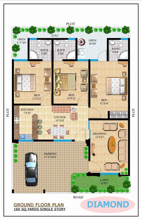 60 sq yard house plan design 400 400 200 sq yard house map house. 80 Square Yards House Plan Best Of Our Projects Noman ...