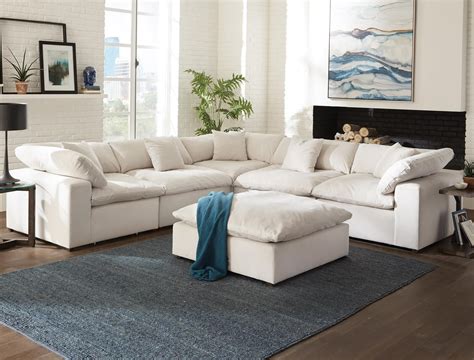 Jackson Furniture Posh Contemporary L Shaped Sectional Sofa Bullard Furniture Sectional Sofas