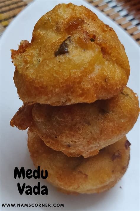 Medu Vada Recipe Ulundu Vadai Medhu Vadai Recipe Nams Corner