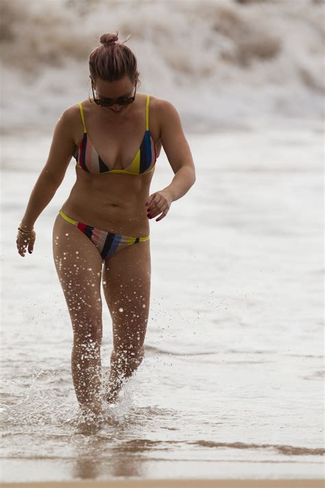 Beach Butt Hilary Duff