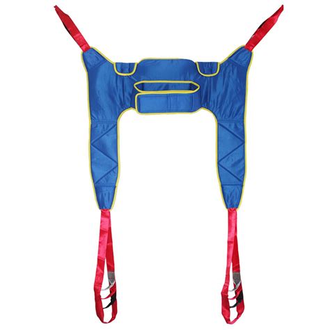 Buy Patient Lift Sling Transfer Belt Soft Moving Assist Gait Belt Harness Adjusted Heights For