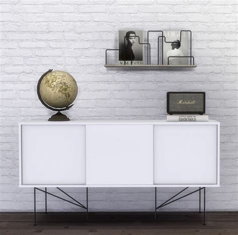Vogue Sideboards At Heurrs Sims 4 Updates