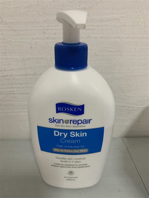 Rosken skin repair dry skin cream. ROSKEN SKIN REPAIR DRY SKIN CREAM 500ML | Shopee Singapore