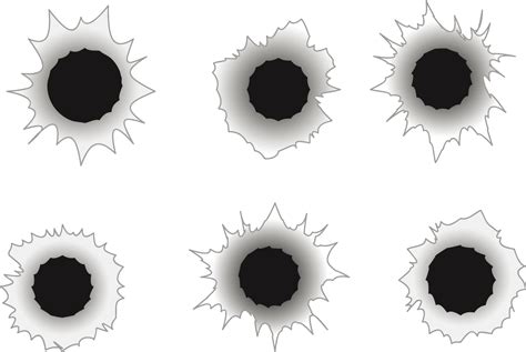 Bullet Holes Png Transparent Picture Png Mart